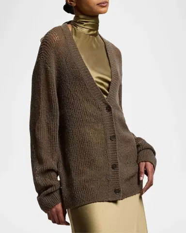 Ralph Lauren Collection Bouclé Cashmere-Blend Cardigan | Thumbnail 5 Ralph Lauren Collection Bouclé Cashmere-Blend Cardigan | Thumbnail 5