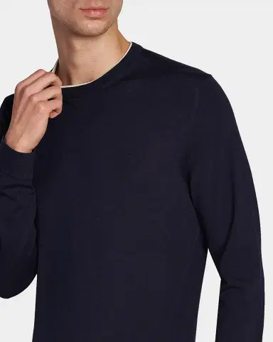 Versace Men's Wool Crewneck Sweater | Thumbnail 5 Versace Men's Wool Crewneck Sweater | Thumbnail 5