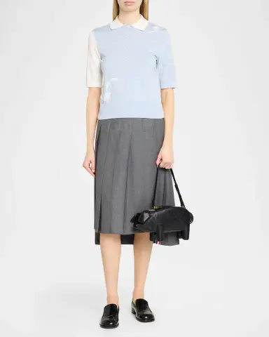 Thom Browne Pig-Shaped Leather Shoulder Bag | Thumbnail 5 Thom Browne Pig-Shaped Leather Shoulder Bag | Thumbnail 5