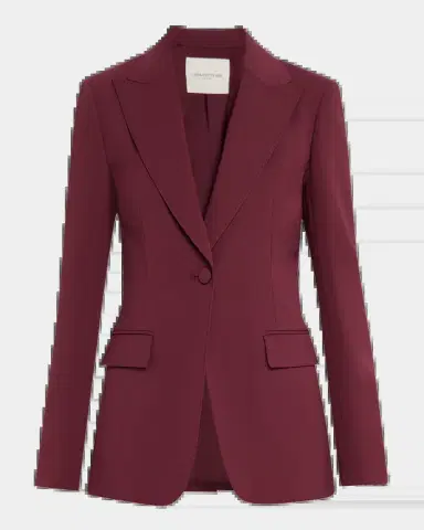 Lafayette 148 New York Single-Button Finesse Crepe Blazer | Thumbnail 5 Lafayette 148 New York Single-Button Finesse Crepe Blazer | Thumbnail 5