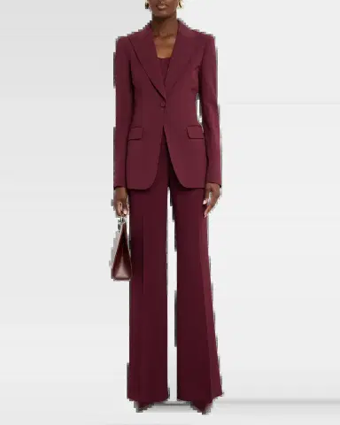 Lafayette 148 New York Single-Button Finesse Crepe Blazer | Thumbnail 6 Lafayette 148 New York Single-Button Finesse Crepe Blazer | Thumbnail 6
