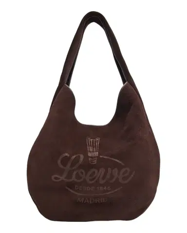 LOEWE Men 's Sway Hobo Bag in Suede Calfskin | Thumbnail 1 LOEWE Men 's Sway Hobo Bag in Suede Calfskin | Thumbnail 1