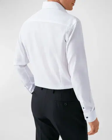 Eton Men's Slim Fit Twill Dress Shirt | Thumbnail 3 Eton Men's Slim Fit Twill Dress Shirt | Thumbnail 3