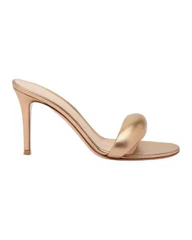 Gianvito Rossi Bijoux 85MM Leather Mules | Thumbnail 1 Gianvito Rossi Bijoux 85MM Leather Mules | Thumbnail 1