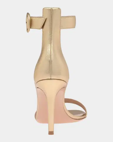 Gianvito Rossi Portofino 85MM Metallic Leather Sandals | Thumbnail 4 Gianvito Rossi Portofino 85MM Metallic Leather Sandals | Thumbnail 4