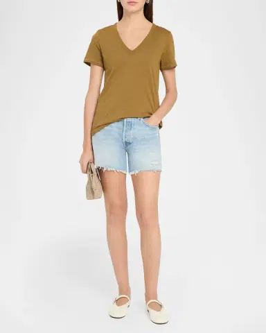 rag & bone The Slub Vee T-Shirt | Thumbnail 2 rag & bone The Slub Vee T-Shirt | Thumbnail 2