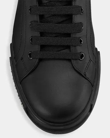 Dolce & Gabbana Men 's Portofino Leather Low-Top Sneakers | Thumbnail 6 Dolce & Gabbana Men 's Portofino Leather Low-Top Sneakers | Thumbnail 6