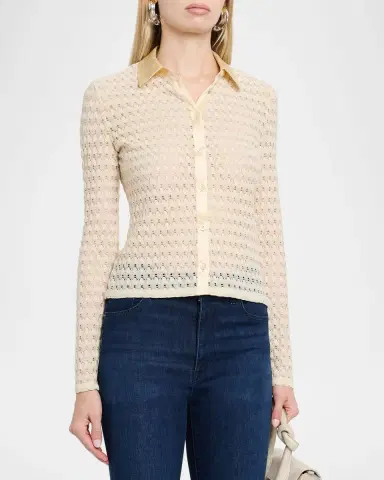 Frame The Bubble Stitch Top | Thumbnail 4 Frame The Bubble Stitch Top | Thumbnail 4