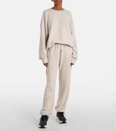 Alo Yoga Chill cotton-blend terry sweatpants | Thumbnail 2 Alo Yoga Chill cotton-blend terry sweatpants | Thumbnail 2