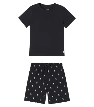 Polo Ralph Lauren Kids Pony cotton jersey pajamas | Thumbnail 1 Polo Ralph Lauren Kids Pony cotton jersey pajamas | Thumbnail 1