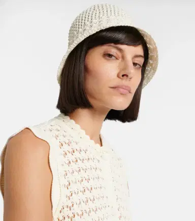 Eres Carats crochet bucket hat | Thumbnail 5 Eres Carats crochet bucket hat | Thumbnail 5