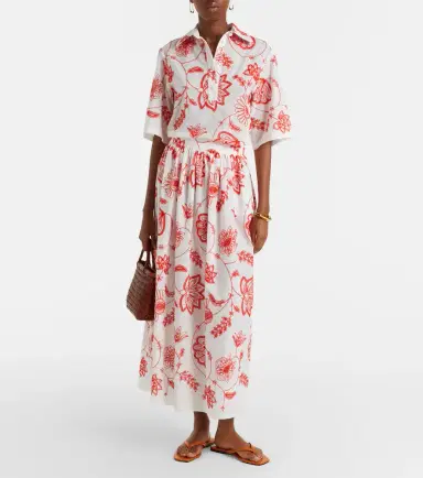 Eres Izana embroidered cotton-blend shirt | Thumbnail 2 Eres Izana embroidered cotton-blend shirt | Thumbnail 2