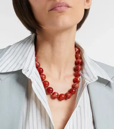 Jennifer Behr Louisa 18kt gold-plated embellished necklace | Thumbnail 5 Jennifer Behr Louisa 18kt gold-plated embellished necklace | Thumbnail 5