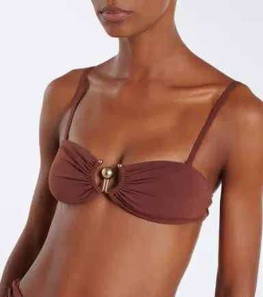 Christopher Esber Embellished ruched bikini top | Thumbnail 2 Christopher Esber Embellished ruched bikini top | Thumbnail 2