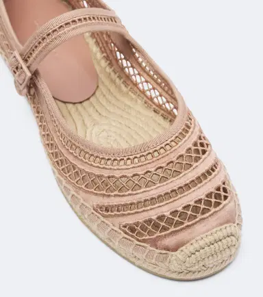 Tory Burch Open Weave Mary Jane satin espadrilles | Thumbnail 2 Tory Burch Open Weave Mary Jane satin espadrilles | Thumbnail 2