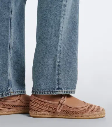 Tory Burch Open Weave Mary Jane satin espadrilles | Thumbnail 5 Tory Burch Open Weave Mary Jane satin espadrilles | Thumbnail 5