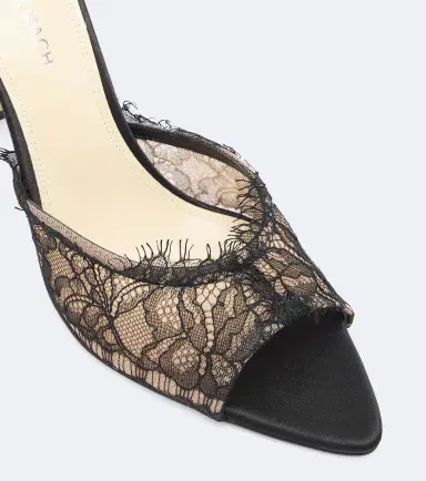 Mach & Mach Devon lace mules | Thumbnail 3 Mach & Mach Devon lace mules | Thumbnail 3