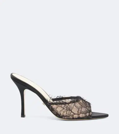 Mach & Mach Devon lace mules | Thumbnail 4 Mach & Mach Devon lace mules | Thumbnail 4