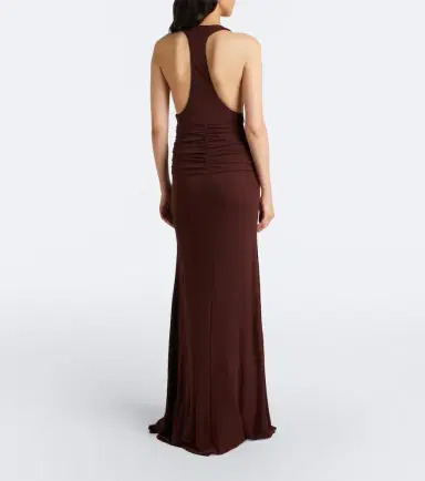 The New Arrivals Ilkyaz Ozel Siwa gathered ruched gown | Thumbnail 3 The New Arrivals Ilkyaz Ozel Siwa gathered ruched gown | Thumbnail 3