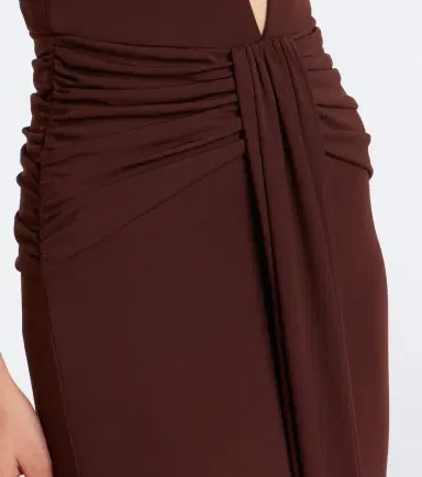 The New Arrivals Ilkyaz Ozel Siwa gathered ruched gown | Thumbnail 4 The New Arrivals Ilkyaz Ozel Siwa gathered ruched gown | Thumbnail 4