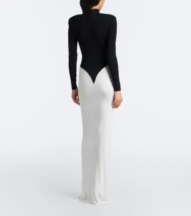 The New Arrivals Ilkyaz Ozel Darja ruched gown | Thumbnail 3 The New Arrivals Ilkyaz Ozel Darja ruched gown | Thumbnail 3