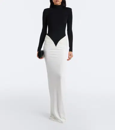 The New Arrivals Ilkyaz Ozel Darja ruched gown | Thumbnail 5 The New Arrivals Ilkyaz Ozel Darja ruched gown | Thumbnail 5