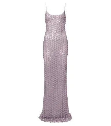 The New Arrivals Ilkyaz Ozel Sequined tulle gown | Thumbnail 1 The New Arrivals Ilkyaz Ozel Sequined tulle gown | Thumbnail 1
