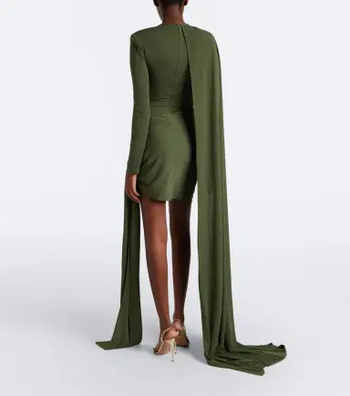 The New Arrivals Ilkyaz Ozel Draped gathered minidress | Thumbnail 2 The New Arrivals Ilkyaz Ozel Draped gathered minidress | Thumbnail 2