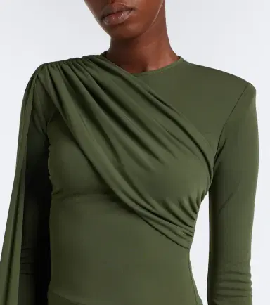 The New Arrivals Ilkyaz Ozel Draped gathered minidress | Thumbnail 5 The New Arrivals Ilkyaz Ozel Draped gathered minidress | Thumbnail 5