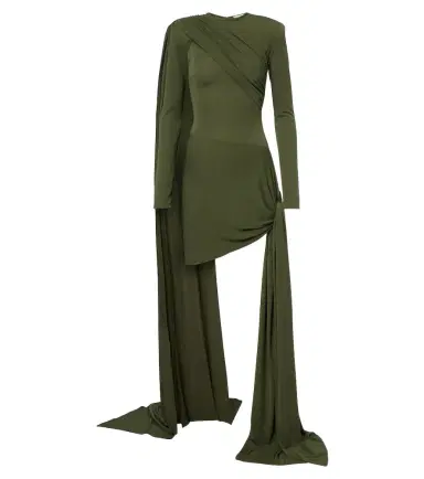 The New Arrivals Ilkyaz Ozel Draped gathered minidress | Thumbnail 1 The New Arrivals Ilkyaz Ozel Draped gathered minidress | Thumbnail 1