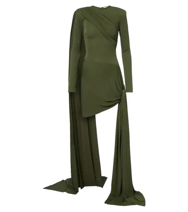 Draped gathered minidress Draped gathered minidress