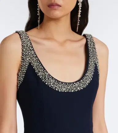 The New Arrivals Ilkyaz Ozel Crystal-embellished gown | Thumbnail 2 The New Arrivals Ilkyaz Ozel Crystal-embellished gown | Thumbnail 2