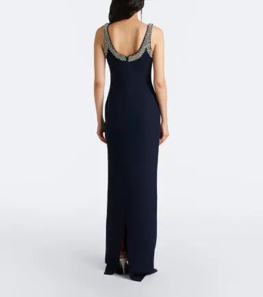 The New Arrivals Ilkyaz Ozel Crystal-embellished gown | Thumbnail 4 The New Arrivals Ilkyaz Ozel Crystal-embellished gown | Thumbnail 4