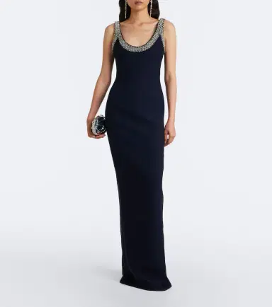 The New Arrivals Ilkyaz Ozel Crystal-embellished gown | Thumbnail 6 The New Arrivals Ilkyaz Ozel Crystal-embellished gown | Thumbnail 6