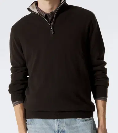 Arch4 Mr Fenchurch cashmere half-zip sweater | Thumbnail 4 Arch4 Mr Fenchurch cashmere half-zip sweater | Thumbnail 4