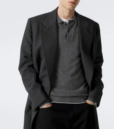 Arch4 Mr Swansea cashmere polo sweater | Thumbnail 2 Arch4 Mr Swansea cashmere polo sweater | Thumbnail 2