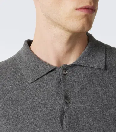 Arch4 Mr Swansea cashmere polo sweater | Thumbnail 3 Arch4 Mr Swansea cashmere polo sweater | Thumbnail 3