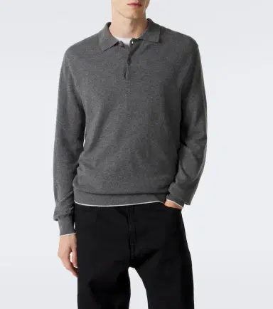 Arch4 Mr Swansea cashmere polo sweater | Thumbnail 4 Arch4 Mr Swansea cashmere polo sweater | Thumbnail 4