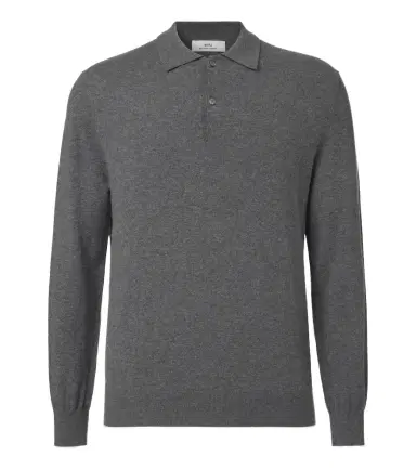 Arch4 Mr Swansea cashmere polo sweater | Thumbnail 1 Arch4 Mr Swansea cashmere polo sweater | Thumbnail 1