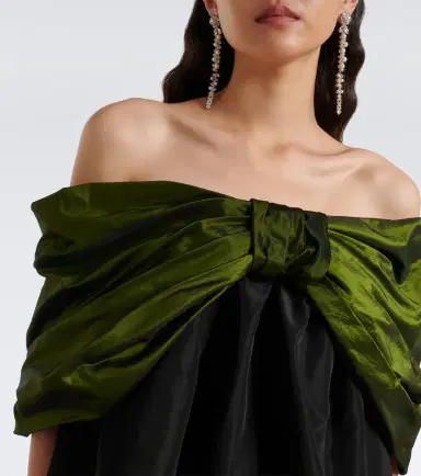 Simone Rocha Draped off-shoulder top | Thumbnail 6 Simone Rocha Draped off-shoulder top | Thumbnail 6