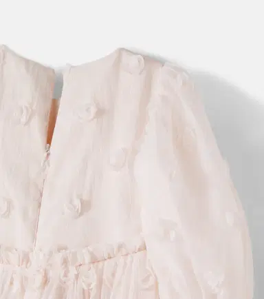 Petite Amalie Embroidered organza dress | Thumbnail 2 Petite Amalie Embroidered organza dress | Thumbnail 2