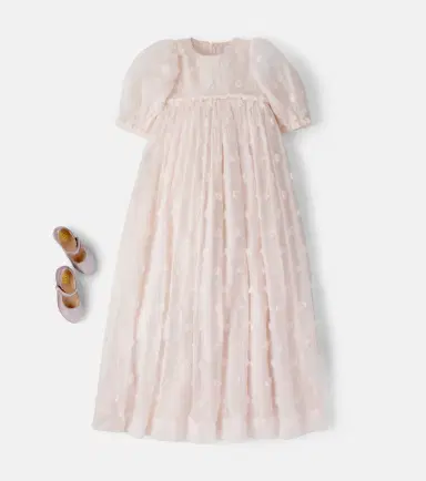 Petite Amalie Embroidered organza dress | Thumbnail 4 Petite Amalie Embroidered organza dress | Thumbnail 4