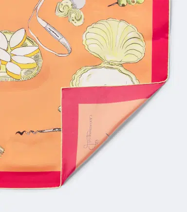 Jacquemus Cocktail silk scarf | Thumbnail 3 Jacquemus Cocktail silk scarf | Thumbnail 3