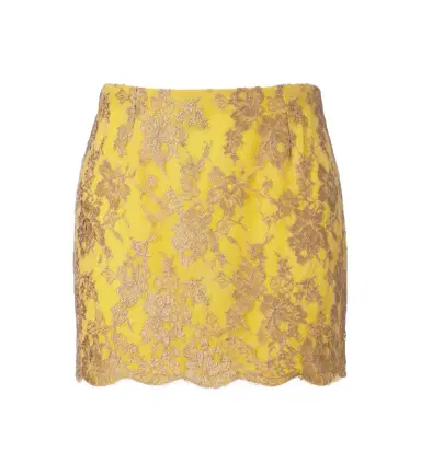 Saint Laurent Floral lace miniskirt | Thumbnail 1 Saint Laurent Floral lace miniskirt | Thumbnail 1