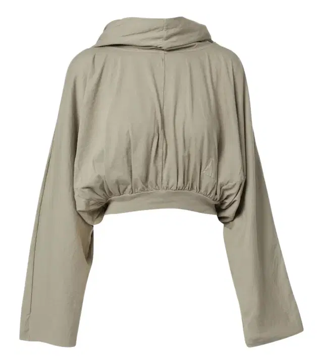 DRKSHDW cropped cotton jersey hoodie DRKSHDW cropped cotton jersey hoodie