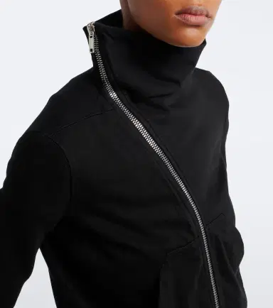 Rick Owens DRKSHDW Mountain cotton zip-up sweatshirt | Thumbnail 2 Rick Owens DRKSHDW Mountain cotton zip-up sweatshirt | Thumbnail 2