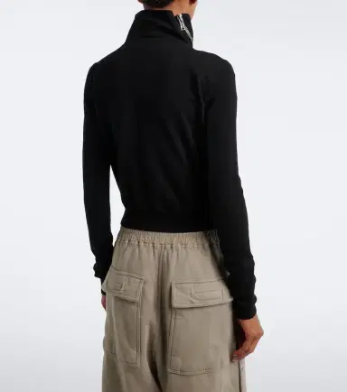 Rick Owens DRKSHDW Mountain cotton zip-up sweatshirt | Thumbnail 6 Rick Owens DRKSHDW Mountain cotton zip-up sweatshirt | Thumbnail 6