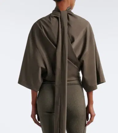 Jacquemus Havana tie-detail wool top | Thumbnail 4 Jacquemus Havana tie-detail wool top | Thumbnail 4