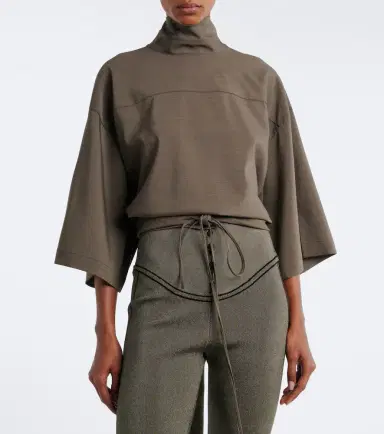Jacquemus Havana tie-detail wool top | Thumbnail 5 Jacquemus Havana tie-detail wool top | Thumbnail 5