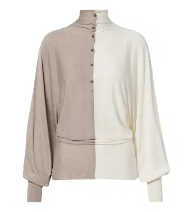 Jacquemus Paneled silk-blend sweater | Thumbnail 1 Jacquemus Paneled silk-blend sweater | Thumbnail 1
